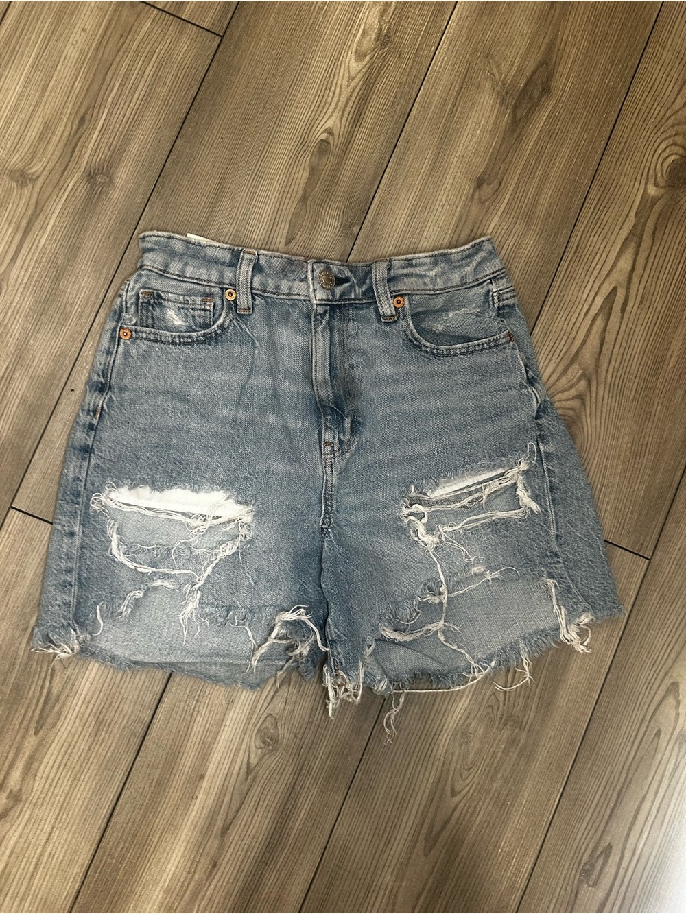 American Eage Baggy Mom Shorts Size 0